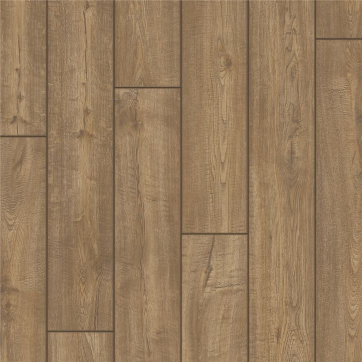 Ламінат Quick-Step Impressive Ultra Дошка дуба вискобленого сіро-коричневого IMU1850