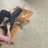 Вінілова плитка клейова Quick-Step Blush Ceppo warm grey SGTC20306