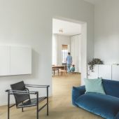 Вінілова плитка клейова Quick-Step Pristine Herringbone Ocean bliss natura SGHBC20326