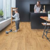 Виниловая плитка Quick-Step Bloom Дуб осенний медовый AVMPU40088