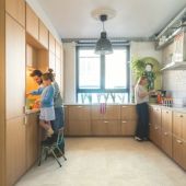 Вінілова плитка Quick-Step Illume Бетон галька AVMTU40276