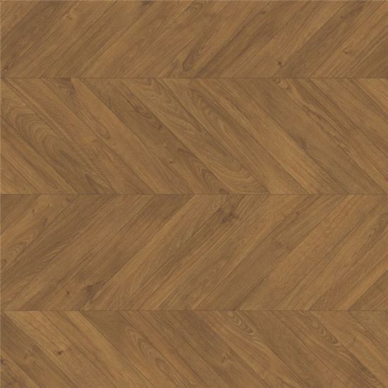 Ламінат Quick-Step Impressive patterns Дуб шеврон коричневий IPA4162